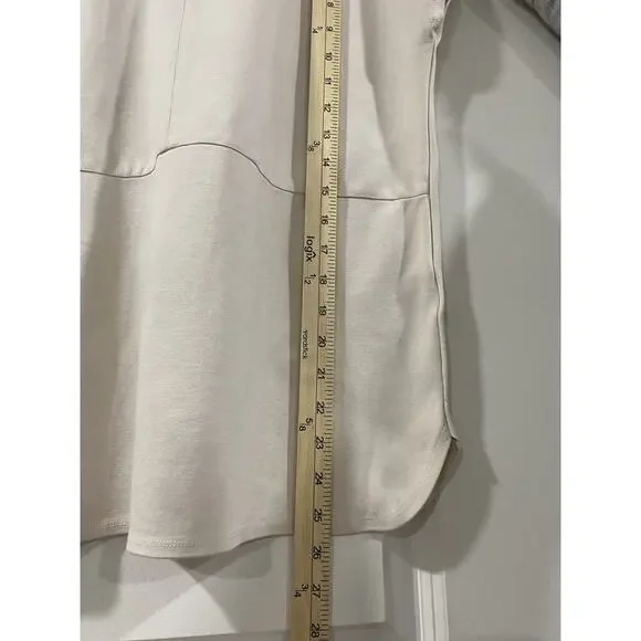 jones new york beige serenity knit v-neck dolman tee size S - Picture 8 of 8